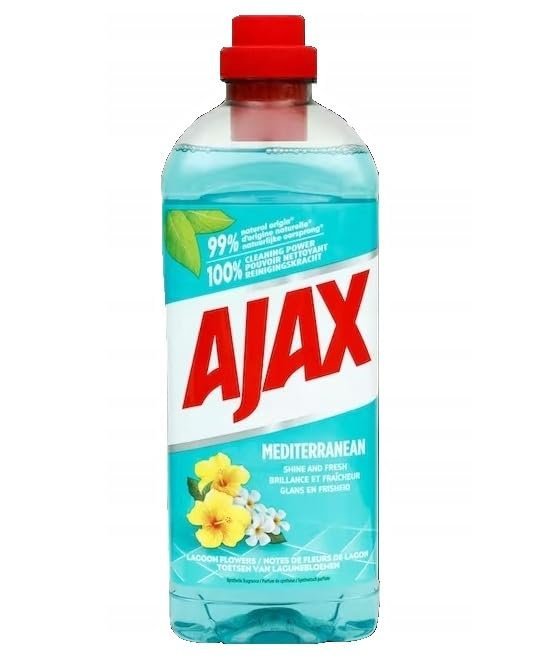 Detergente Multiuso Ajax Lagoon Flowers 1 Litro