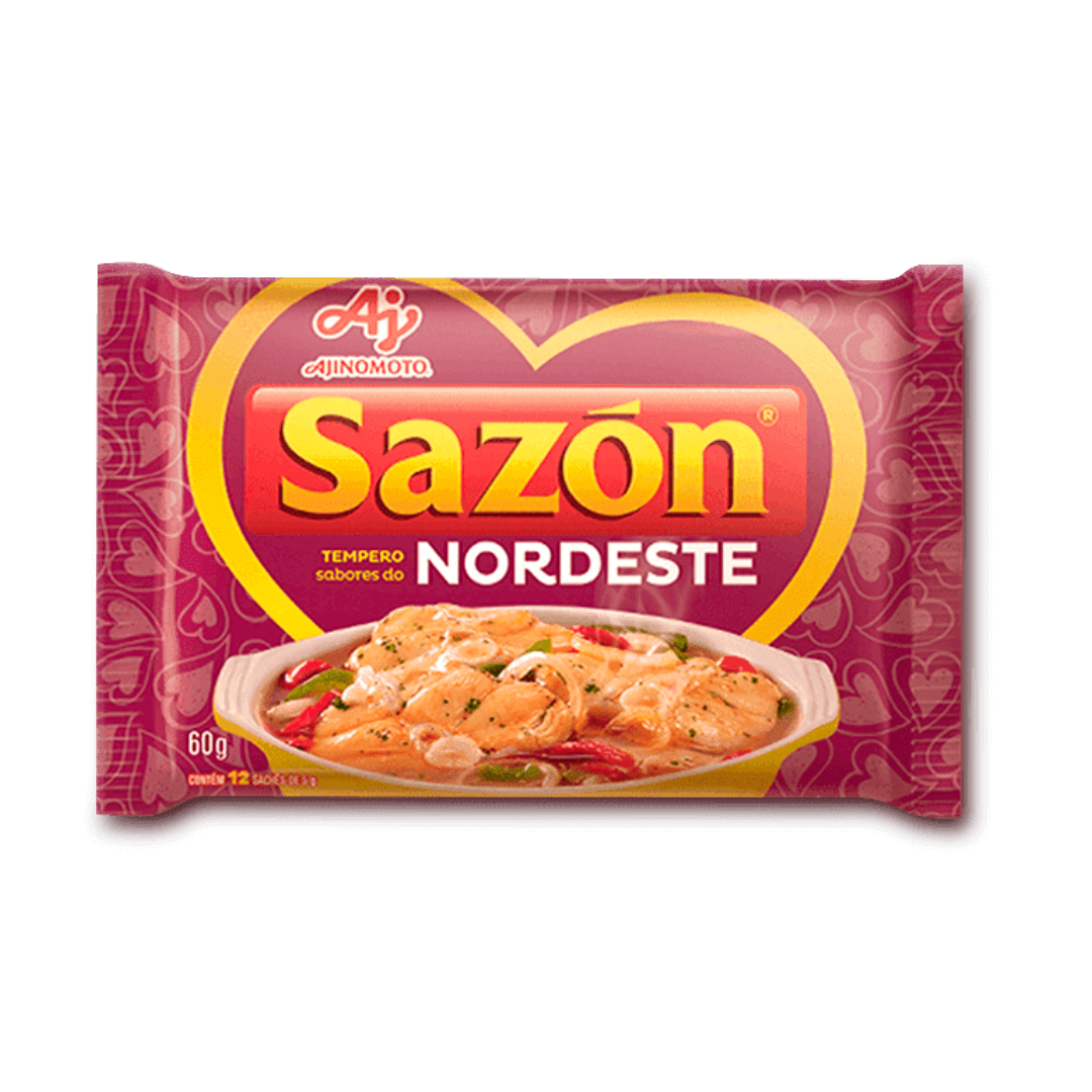 Tempero para Sabores do Nordeste Sazón 60g