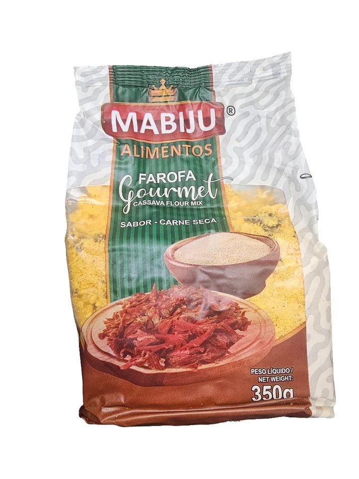 Farofa de Mandioca com Carne Seca Gourmet Mãe Benta 350g