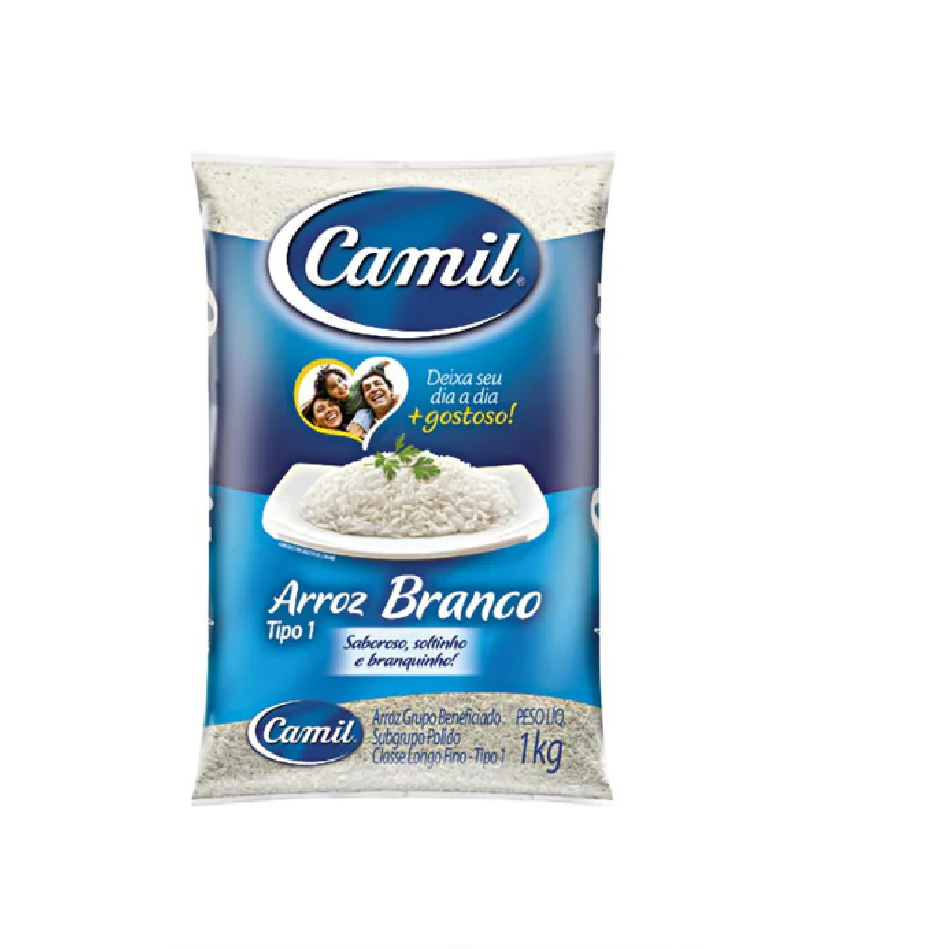 Arroz Camil Tipo Agulhinha 1kg