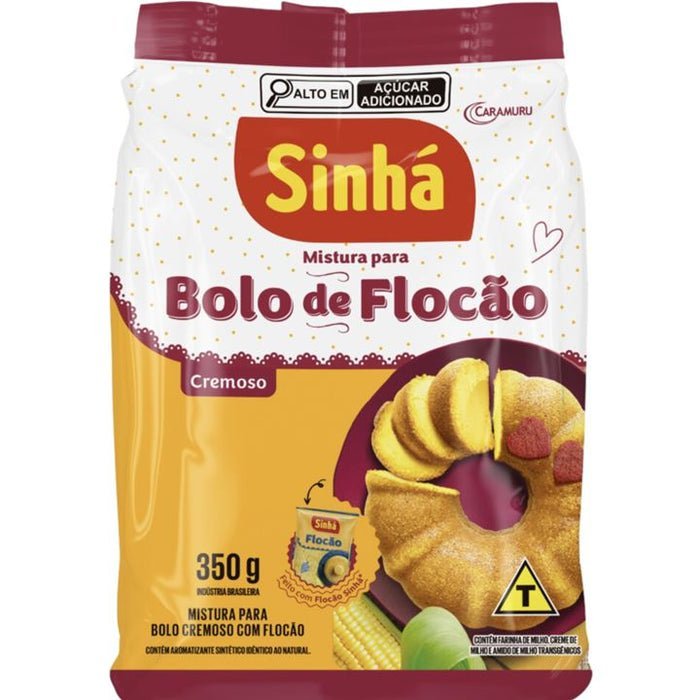 Mistura para Bolo de Flocão Cremoso Sinhá 350g