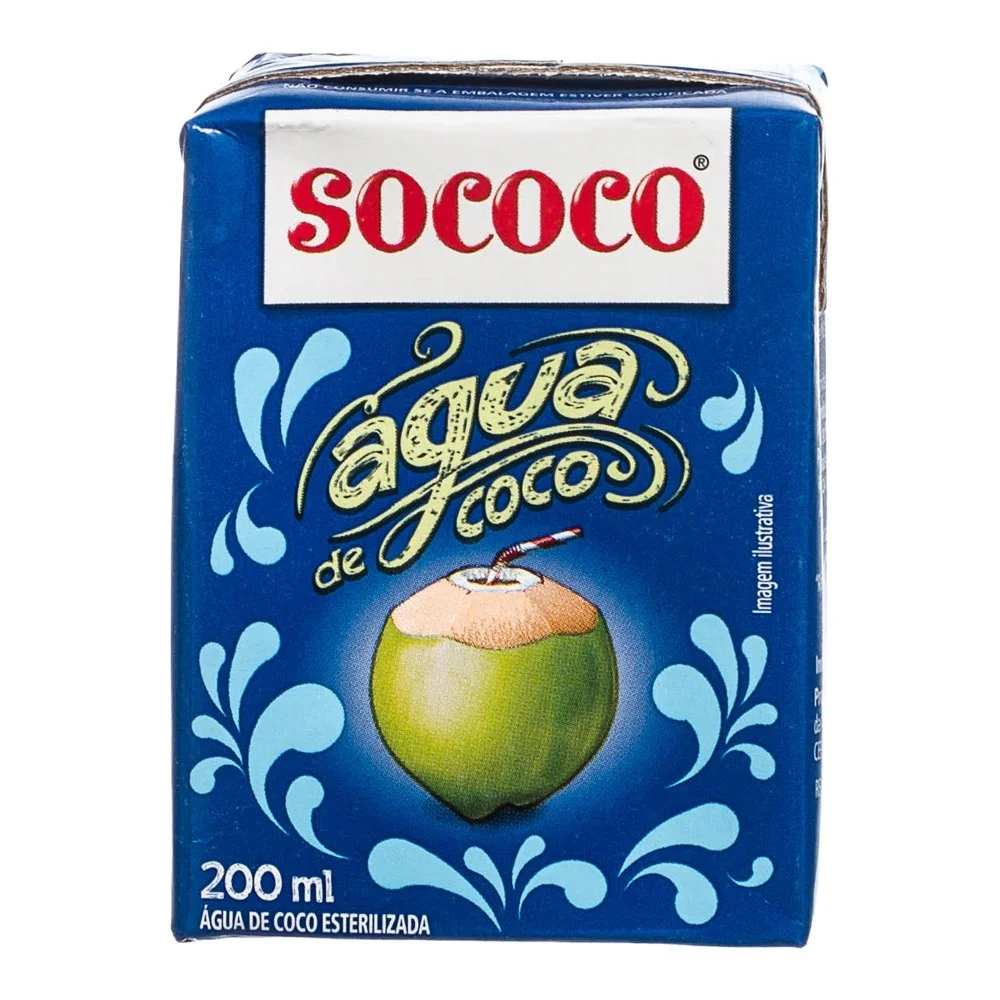 Água de Coco Sococo 200ml
