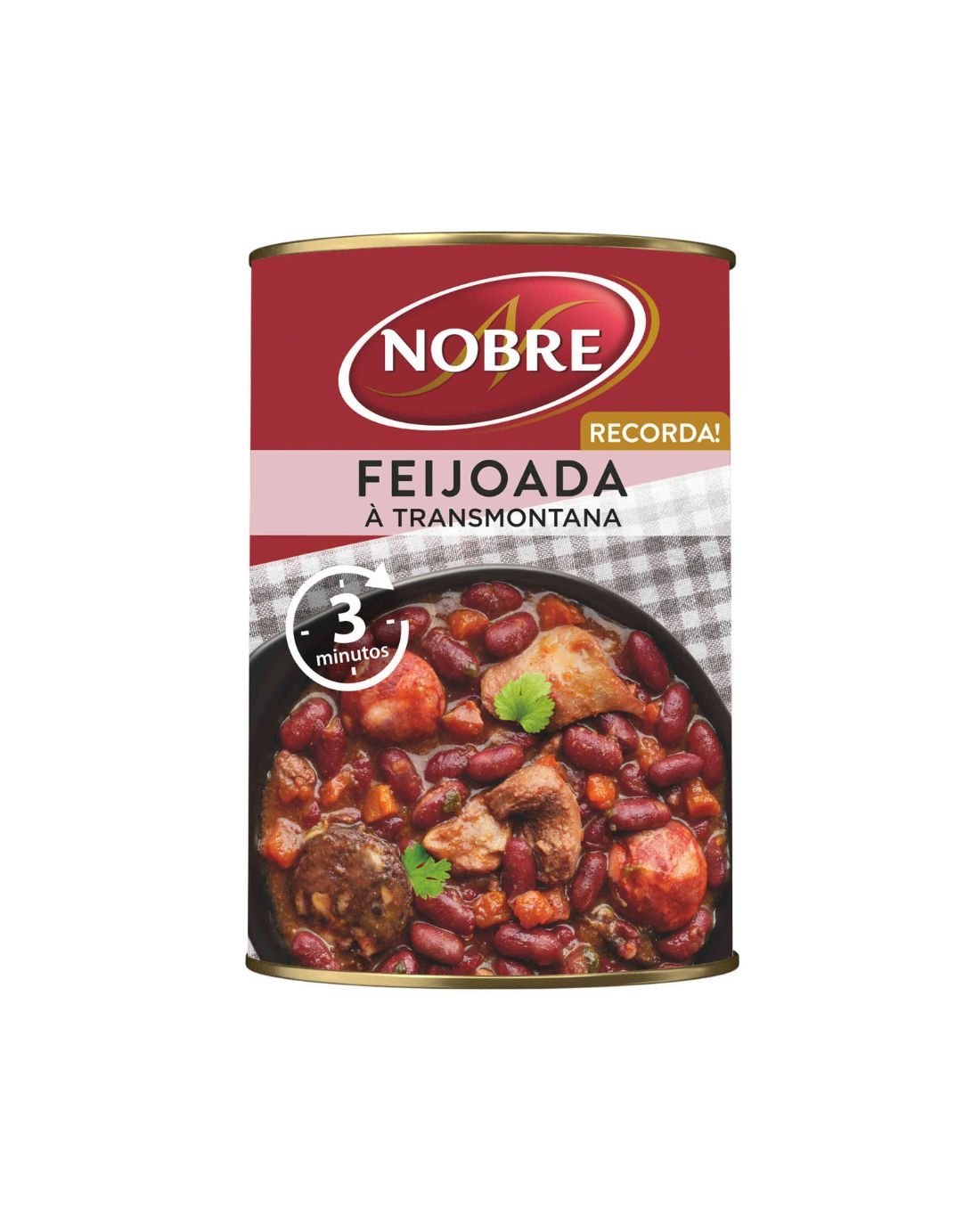 Refresco em Pó de Feijão Transmontano Nobre Lata 420g