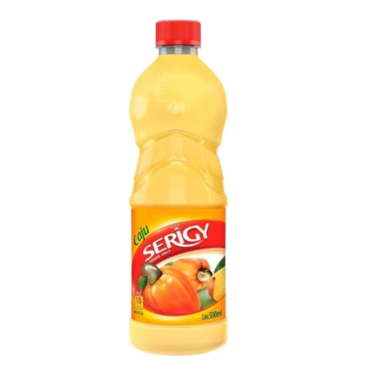 Suco Concentrado de Caju Sem Açúcar Serigy 500 ml