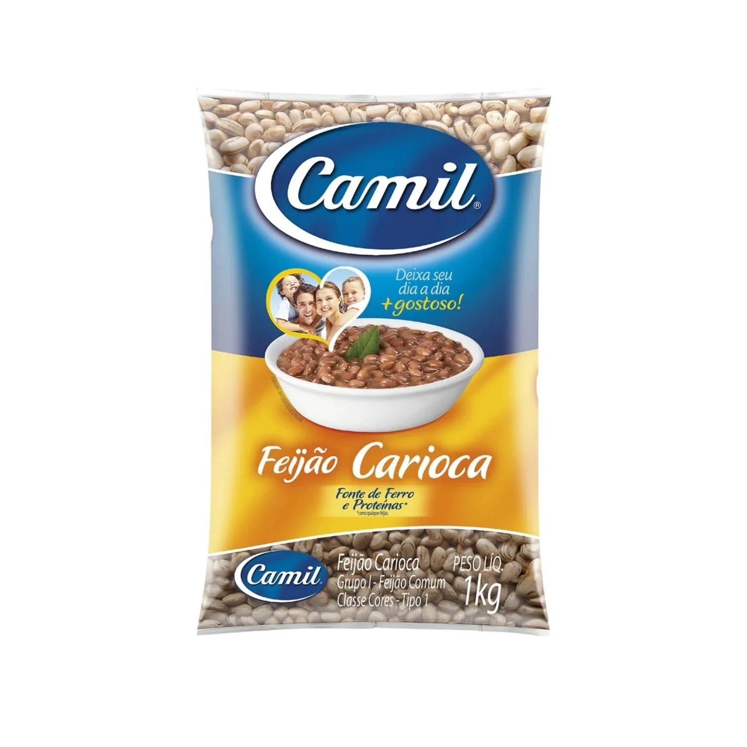 Feijão Carioca Camil 1kg
