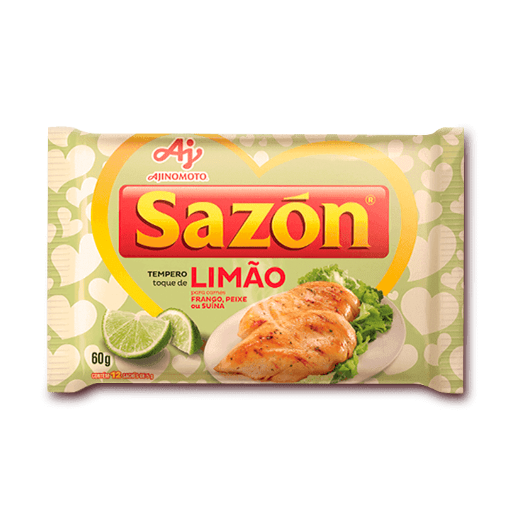 Tempero Toque de Limão Sazón 60g - Imagem 2