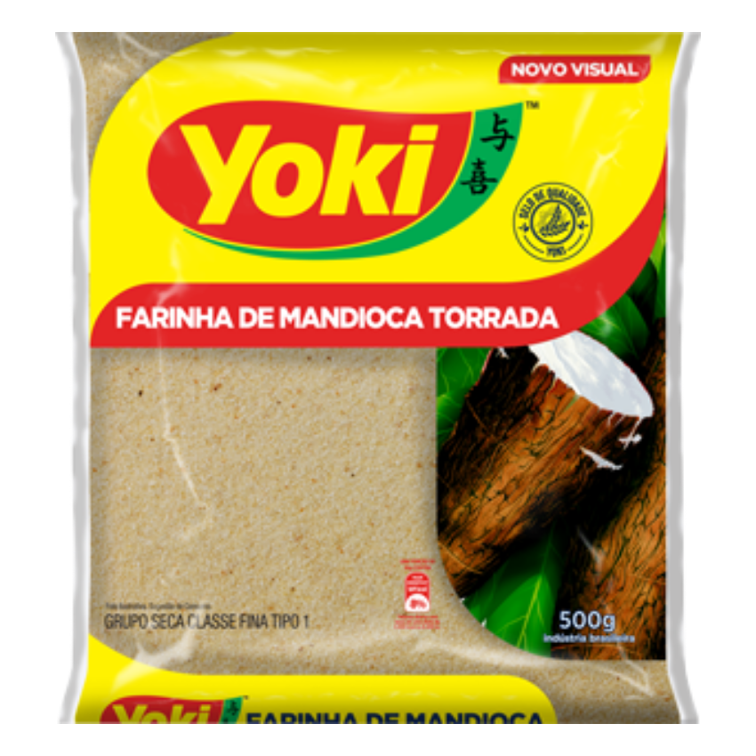 Farinha de Mandioca Torrada Yoki 500g - Imagem 2