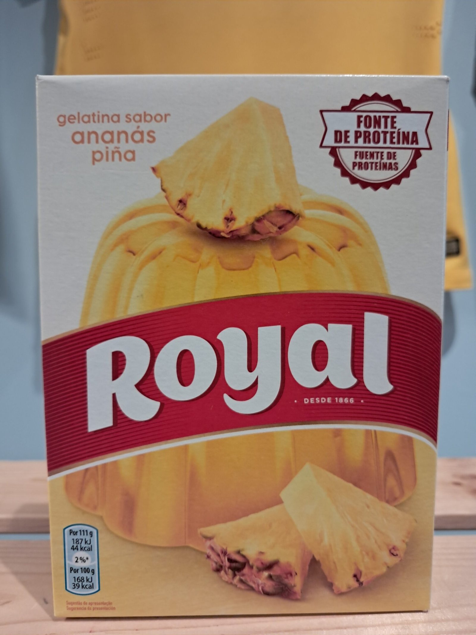 Gelatina Royal Abacaxi 2 x 57g - Imagem 2