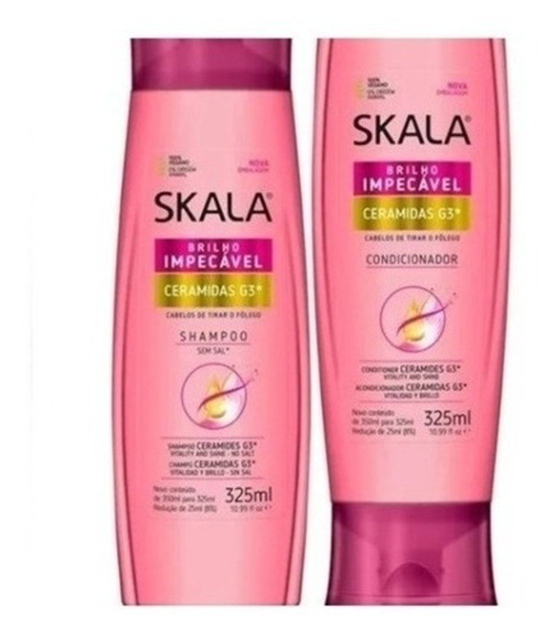 Kit Shampoo e Condicionador Skala Ceramidas - Imagem 2