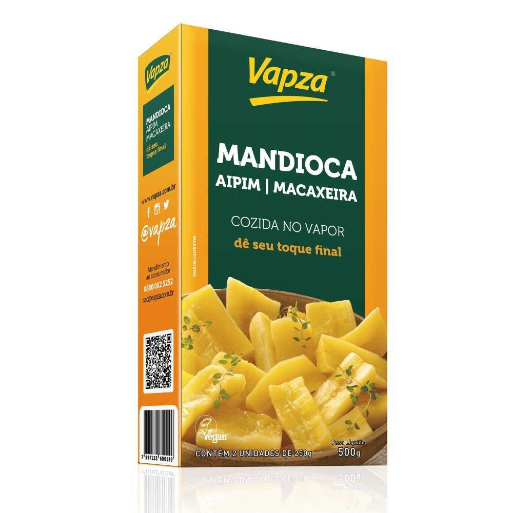 Mandioca Cozida a Vapor Vapza 500g - Imagem 2