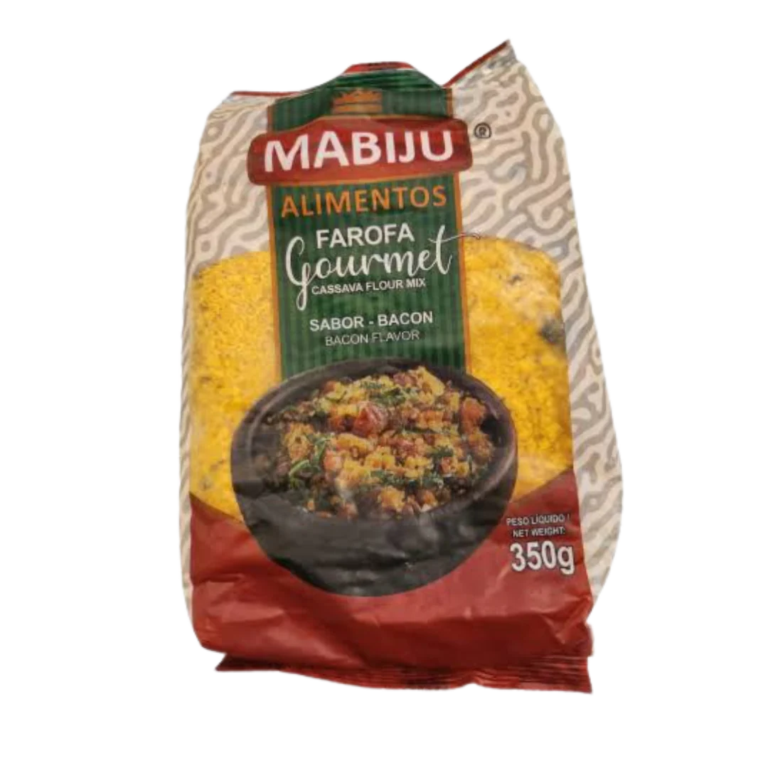 Farofa de Mandioca com Carne Seca Gourmet Mãe Benta 350g - Imagem 2