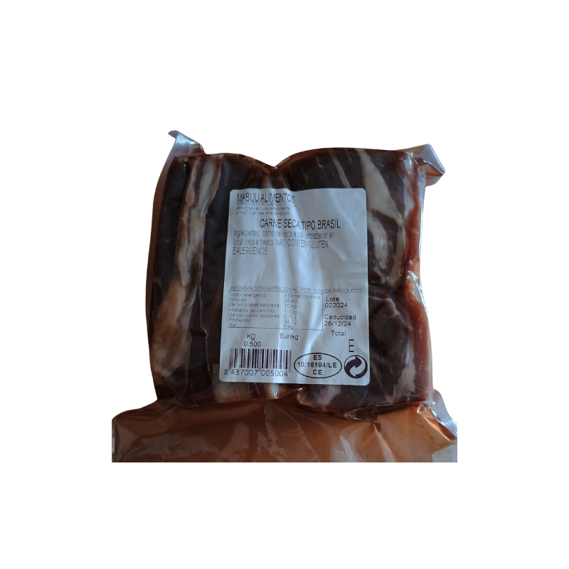 Carne Seca à Vácuo Mabiju 1kg - Imagem 2