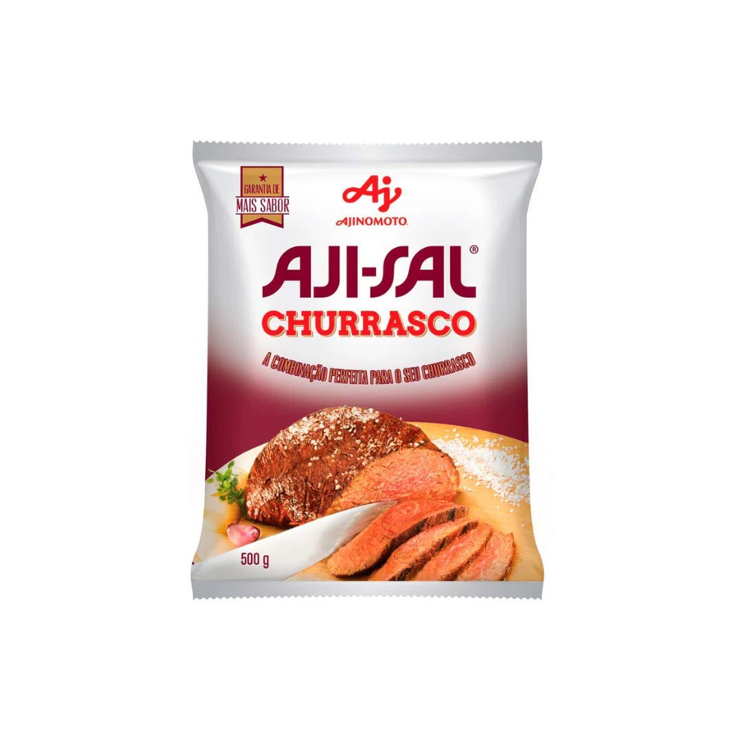 Sal Grosso AjiSal Churrasco Ajinomoto 500g - Imagem 2