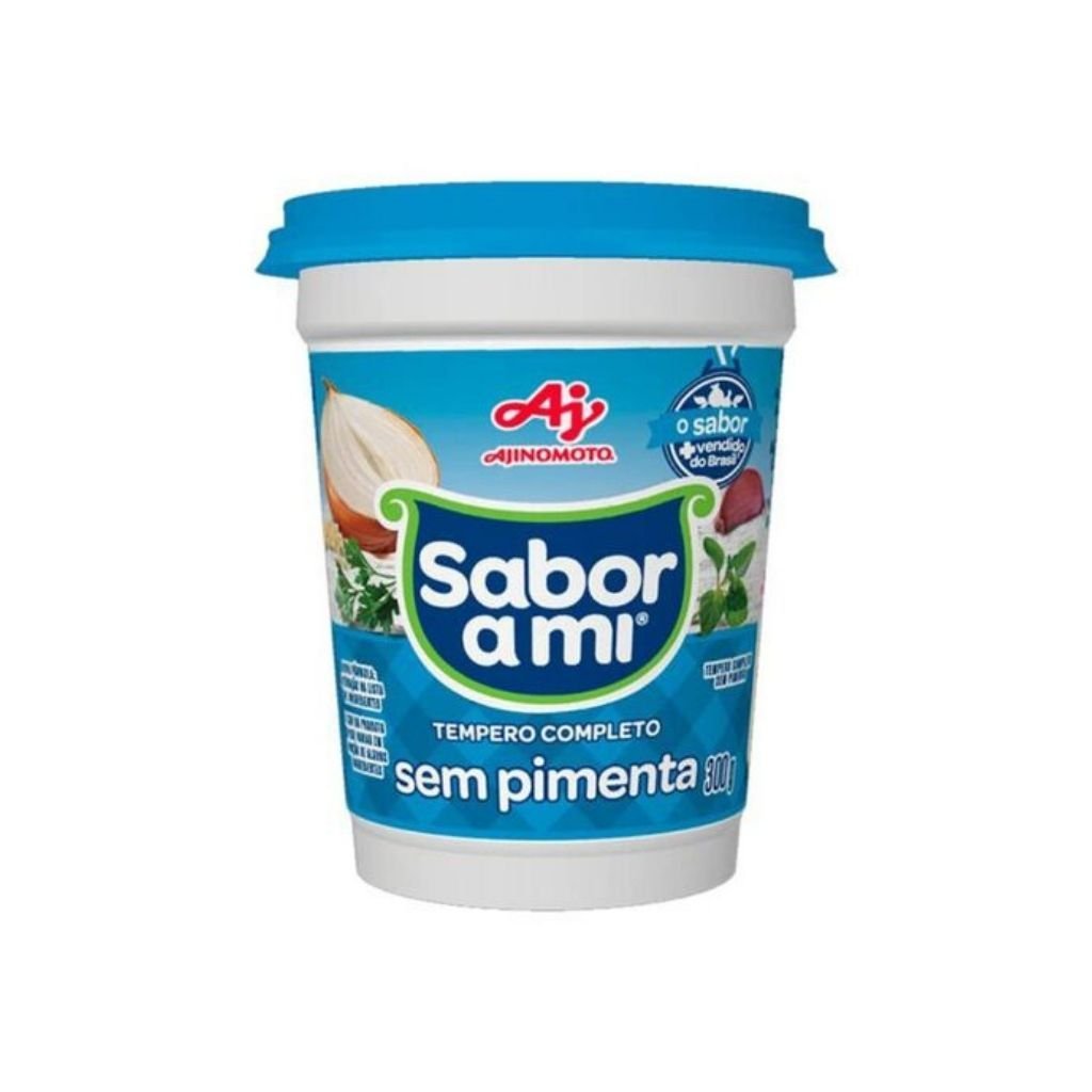 Tempero Sem Pimenta Sabor Ami Ajinomoto 300g - Imagem 2