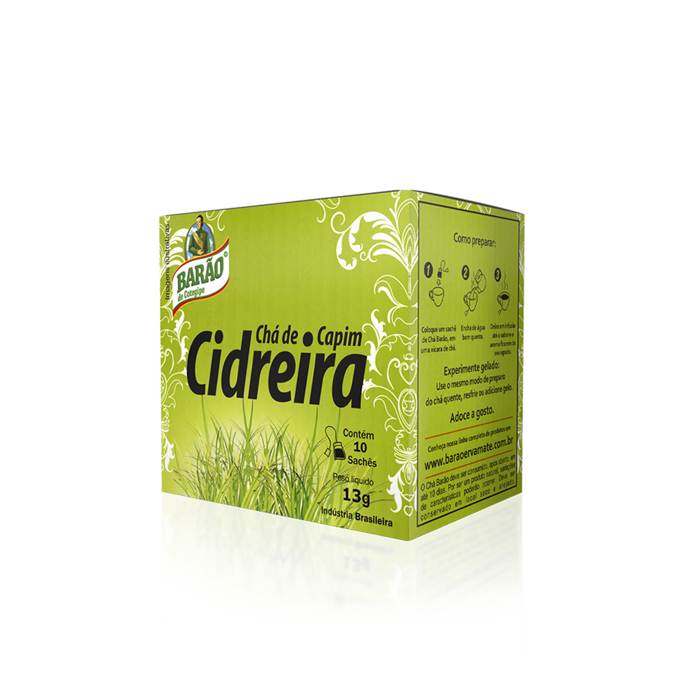 Chá de CapimCidreira Barão 13g - Imagem 2