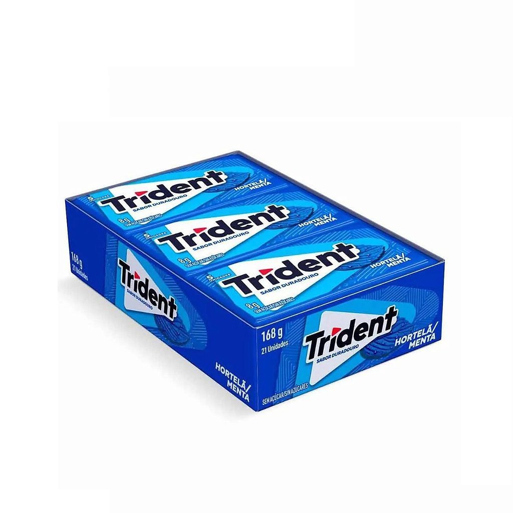Goma de Mascar Trident Hortelã - Imagem 2