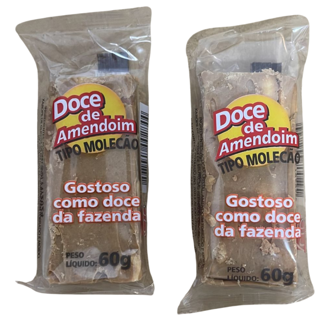Doce de Amendoim Molequinho M Rio 60g - Imagem 2
