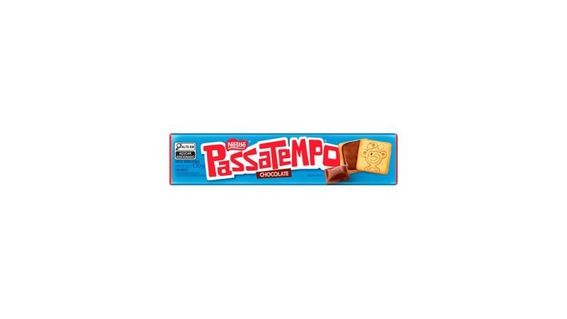 Biscoito Chocolate Passatempo Nestlé 130g - Imagem 2