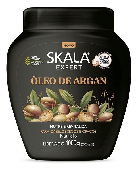 Creme para Cabelo Skala 1kg Óleo de Argan - Imagem 2
