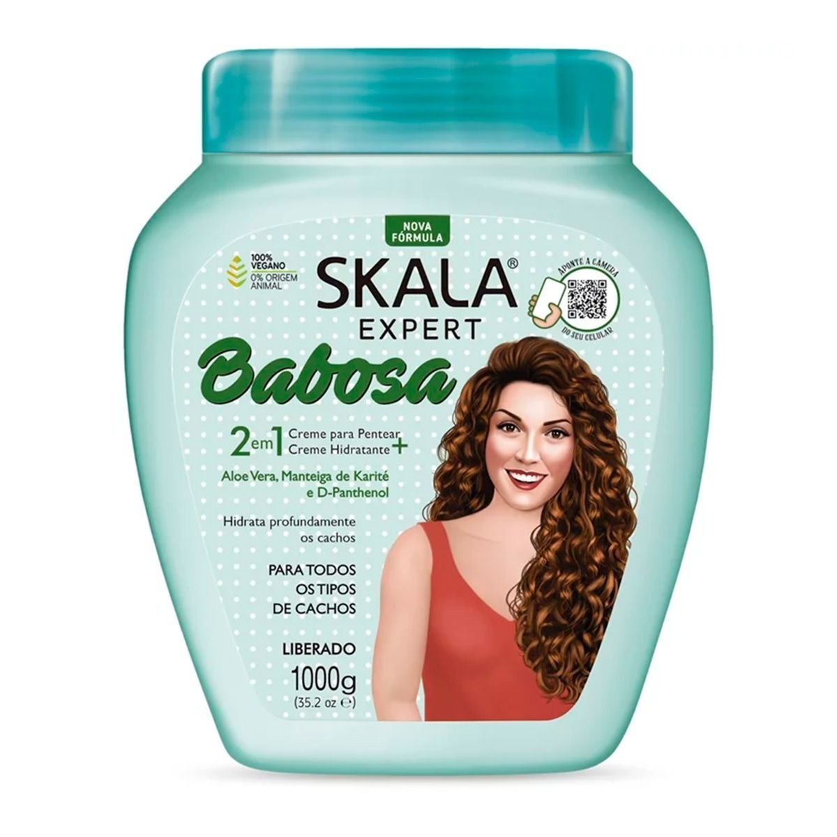 Creme de Tratamento Capilar Skala 1kg Babosa - Imagem 2
