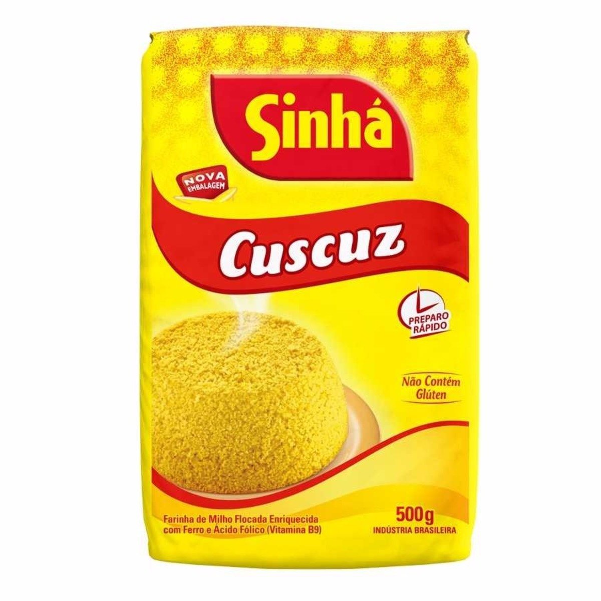 Cuscuz de Milho Tradicional Sinhá 500g - Imagem 2