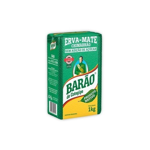 Erva Mate Nativa à Vácuo Barão 1 kg - Imagem 3