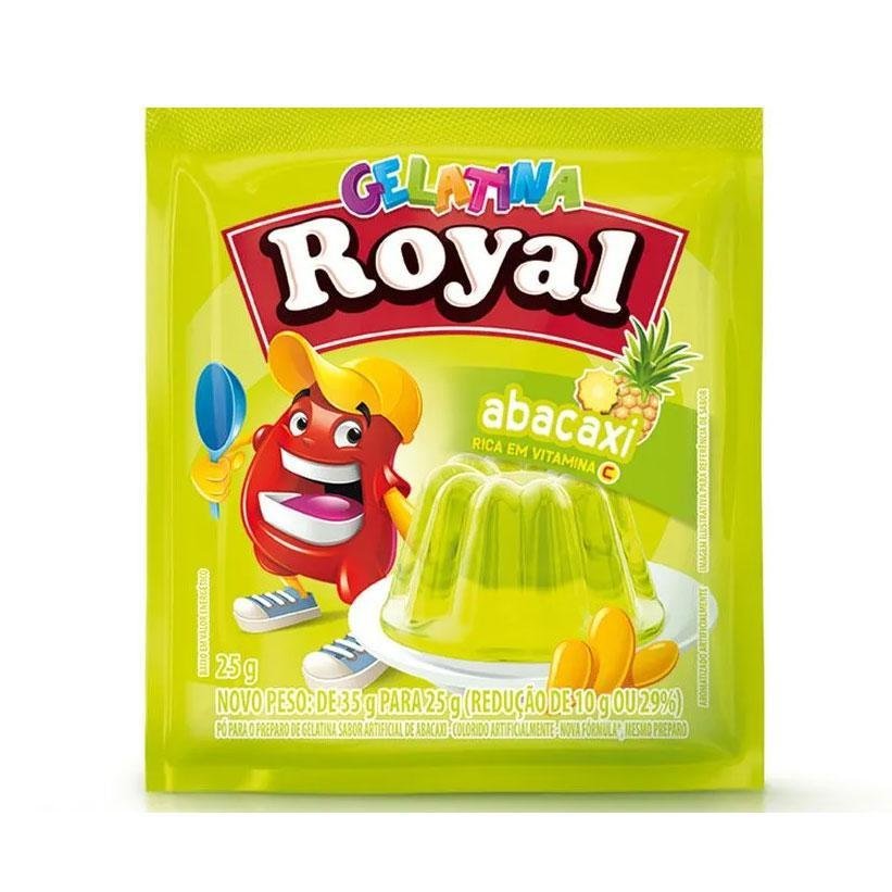 Gelatina Royal Abacaxi 2 x 57g - Imagem 3