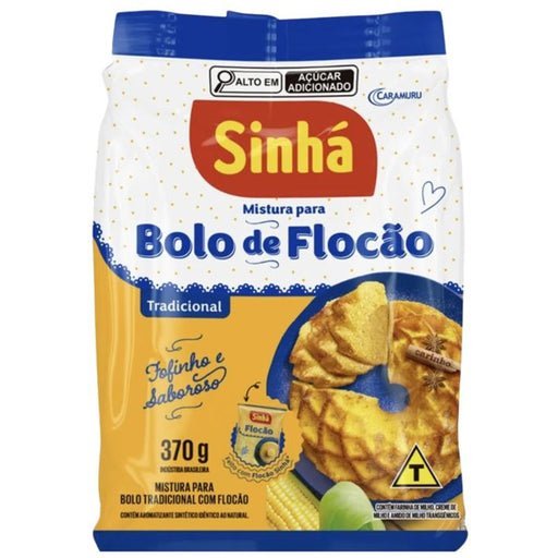Mistura para Bolo de Flocão Cremoso Sinhá 350g - Imagem 2