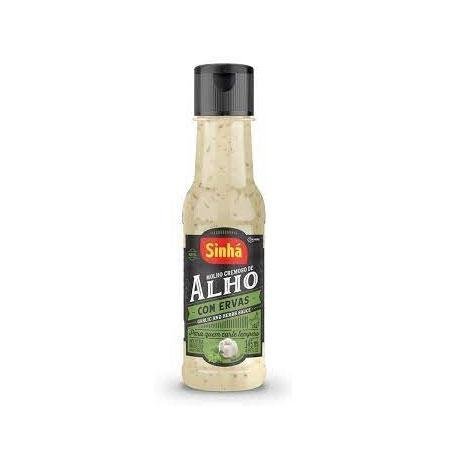 Molho Cremoso de Alho com Ervas Finas Sinhá 145ml - Imagem 3