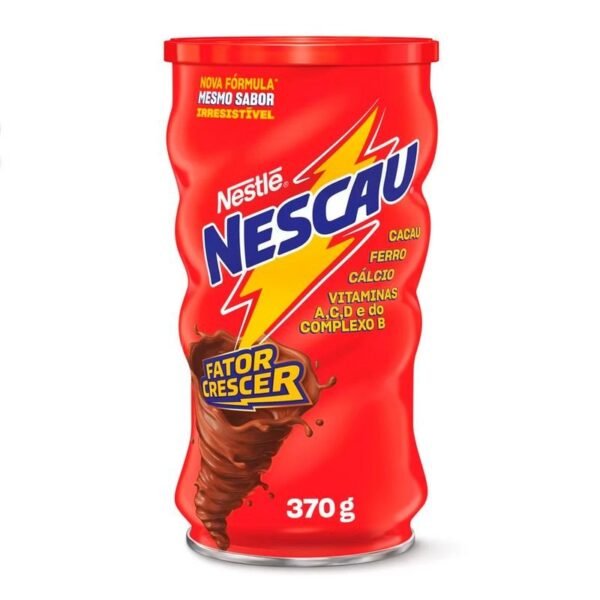 Achocolatado em Pó Nescau Nestlé 370g - Imagem 3