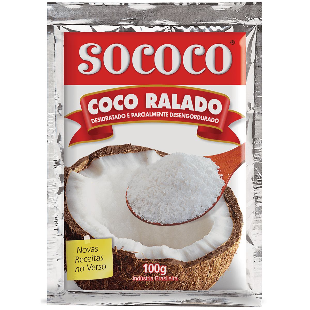 Coco Ralado Sococo 100g - Imagem 2