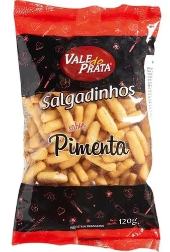 Salgadinho Pimentinha Vale do Prata 120g - Imagem 3