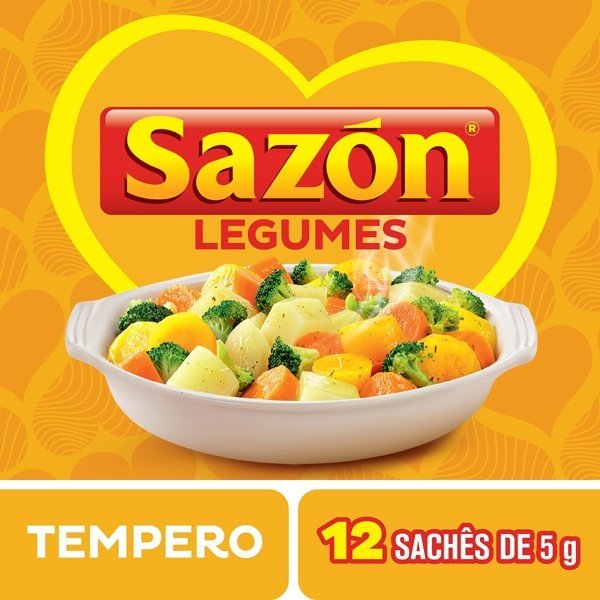 Tempero para Legumes, Verduras e Arroz Sazón 60g - Imagem 3