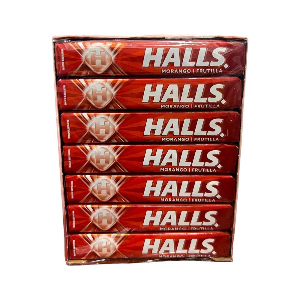 Bala Halls Morango Display 21 Unidades - Imagem 3