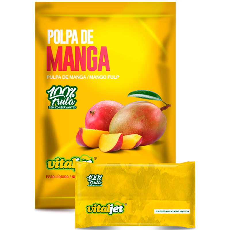 Polpa de Fruta Vitaljet 4x100g Cupuaçu - Imagem 2