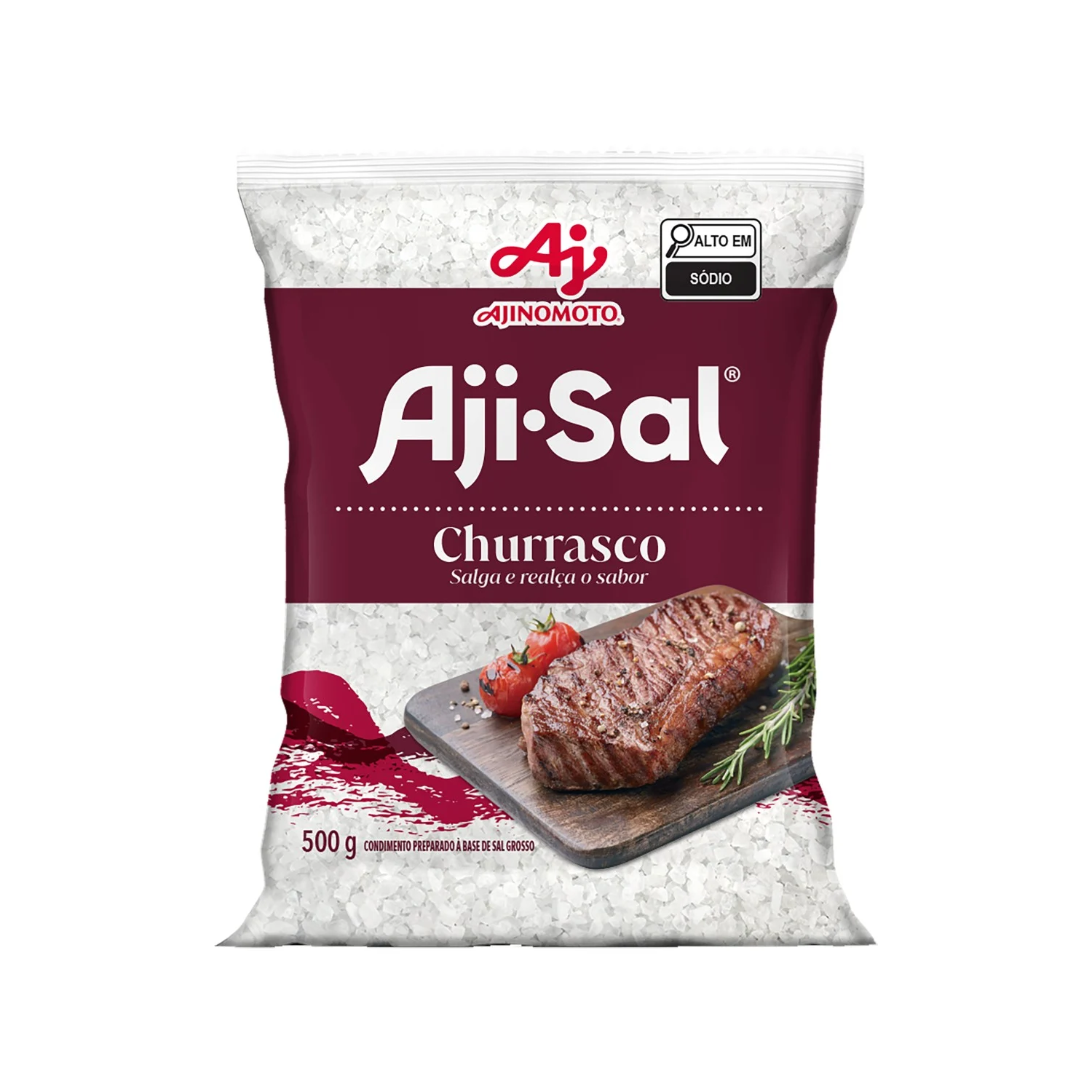 Sal Ajinomoto Sal Churrasco Para Ajinomoto 500g - Imagem 2