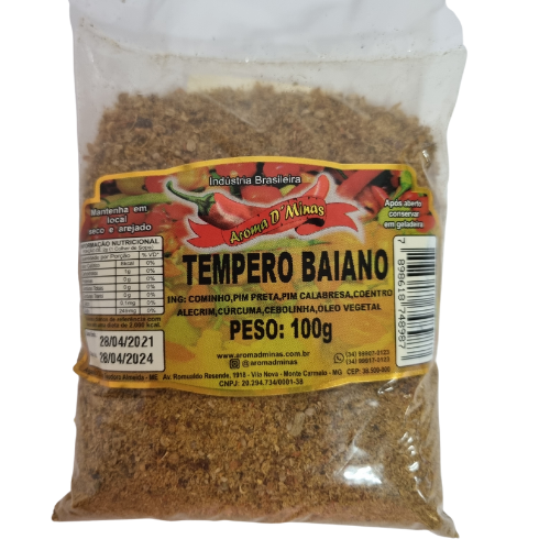 Tempero Baiano Aroma de Minas 70g - Imagem 2