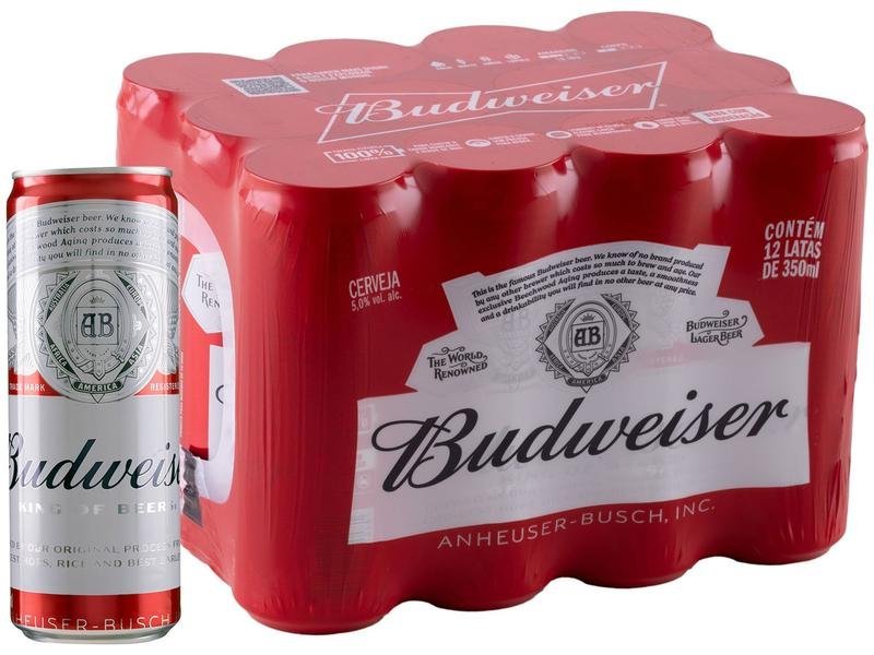 Cerveja Budweiser Lata 330ml - Imagem 3