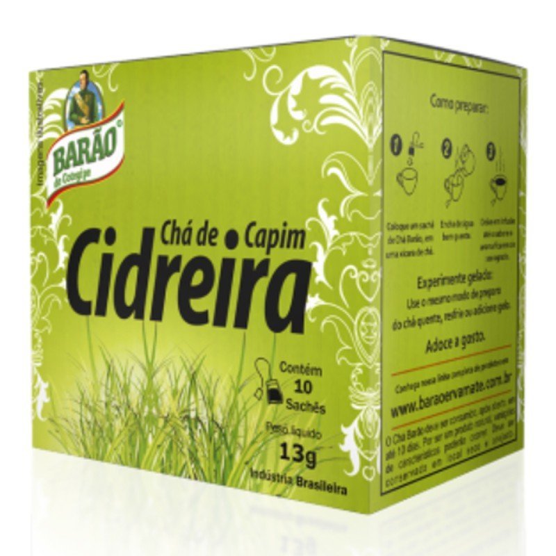 Chá de CapimCidreira Barão 13g - Imagem 3