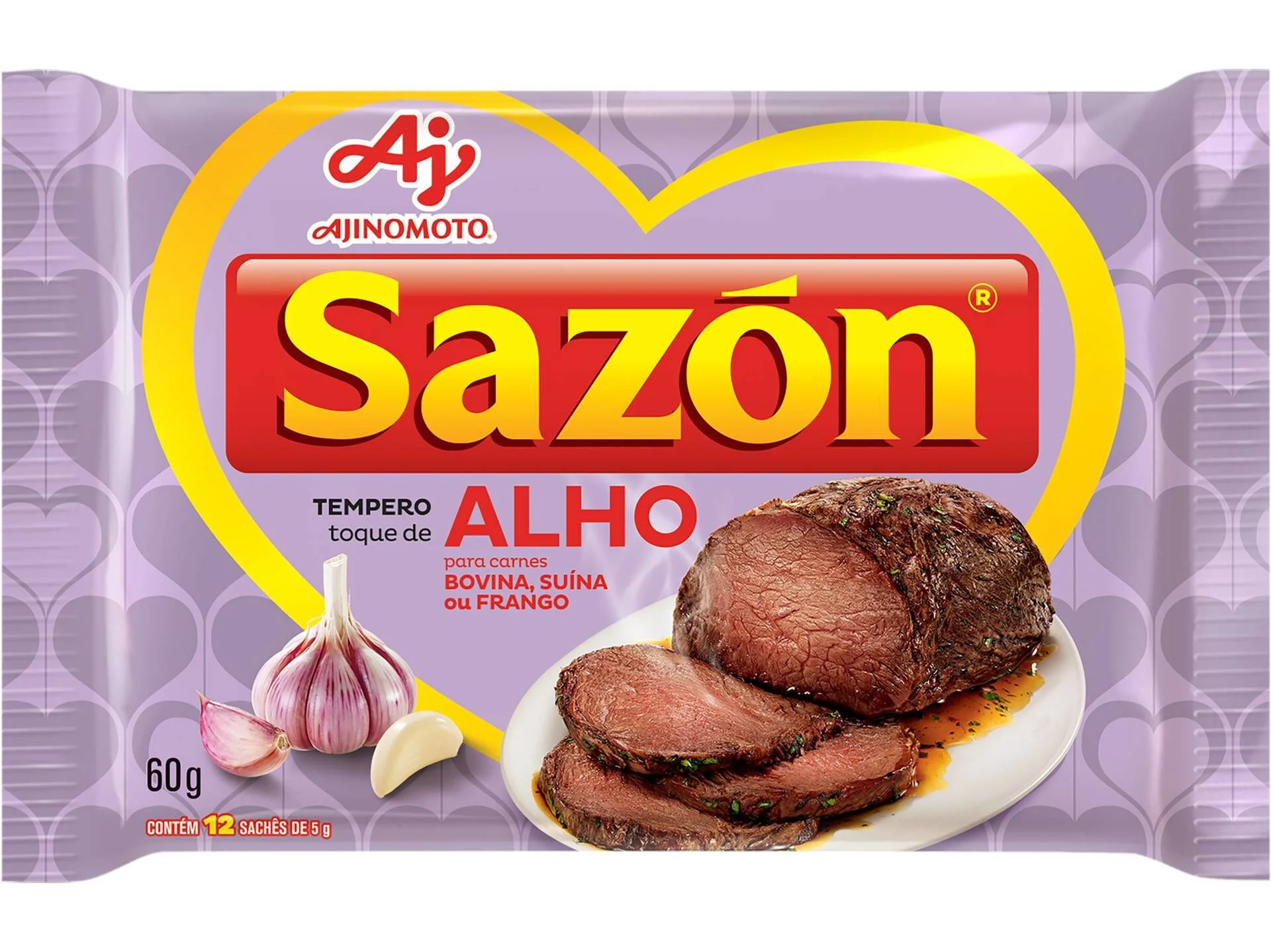 SAZON TEMPERO PRONTO TOQUE DE ALHO 60G