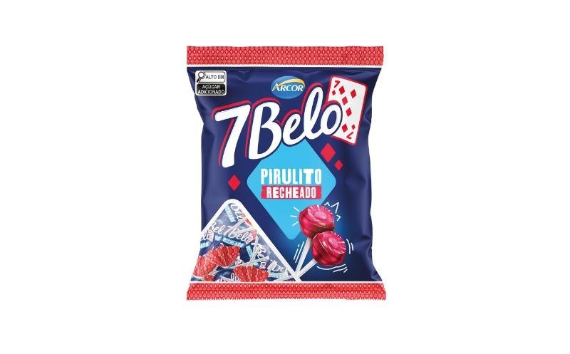 PIRULITO 7 BELO FRAMBOESA 500GR