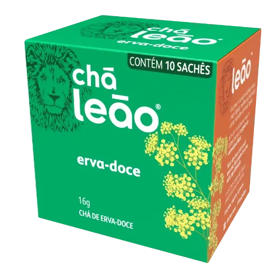 CHÁ ERVA-DOCE LEÃO 10UN X 2G