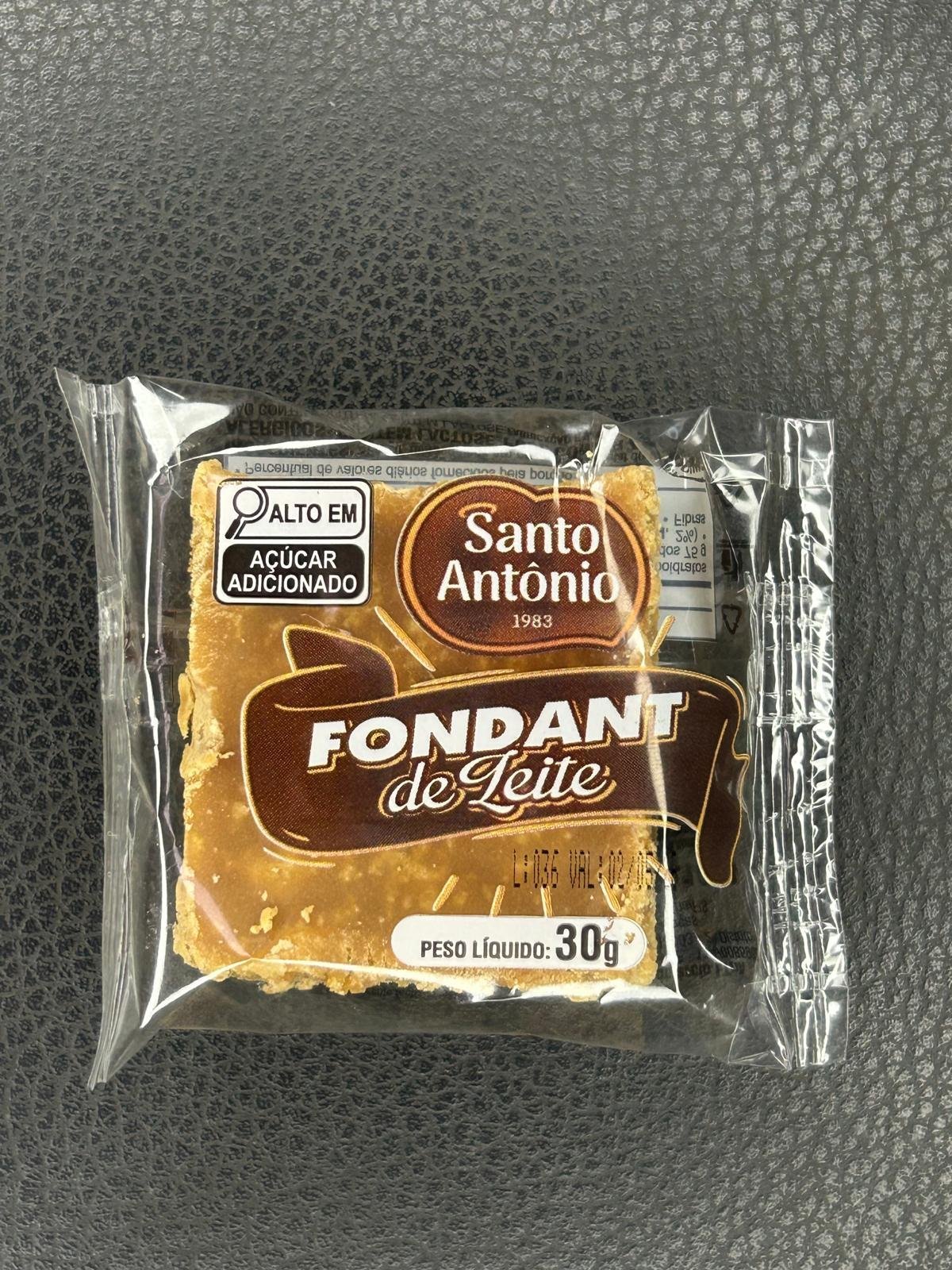 FONDANT DE LEITE SANTO ANTÔNIO 30G