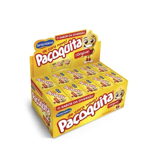 PAÇOCA PAÇOQUITA EMBALADA SANTA HELENA 20G X 50UN DISPLAY 1 KG