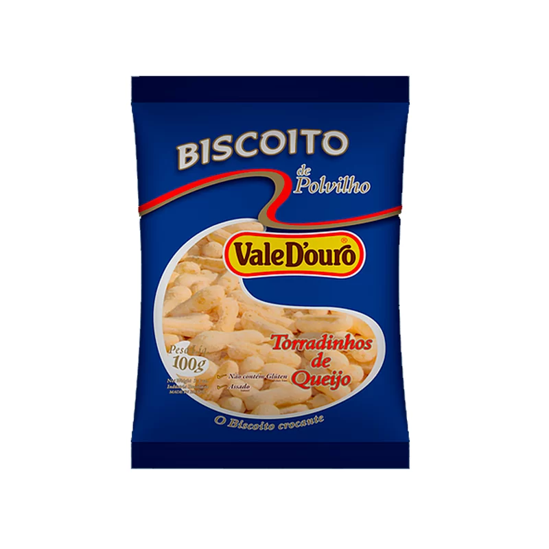 BISCOITO DE POLVILHO VALE DOURO 100GR QUEIJO