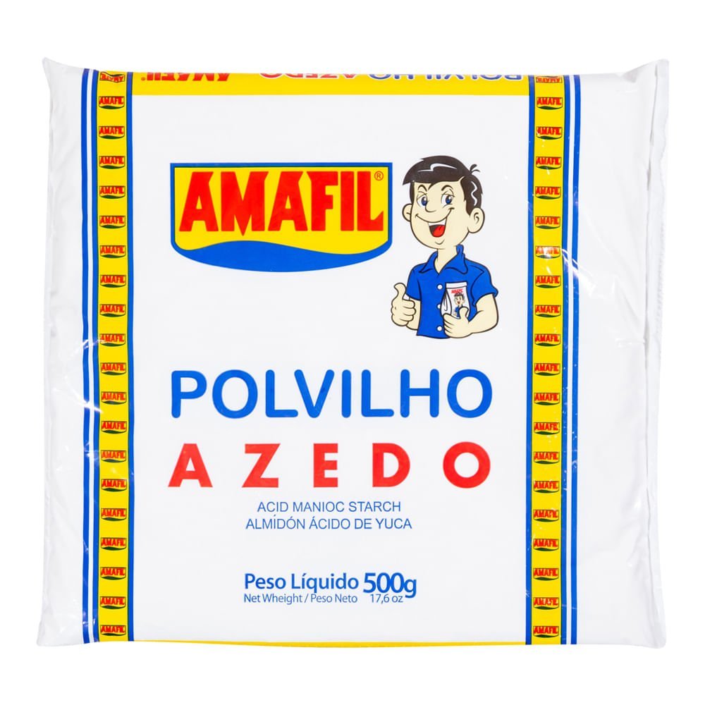 Polvilho Azedo Amafil (Plastico) 1Kg