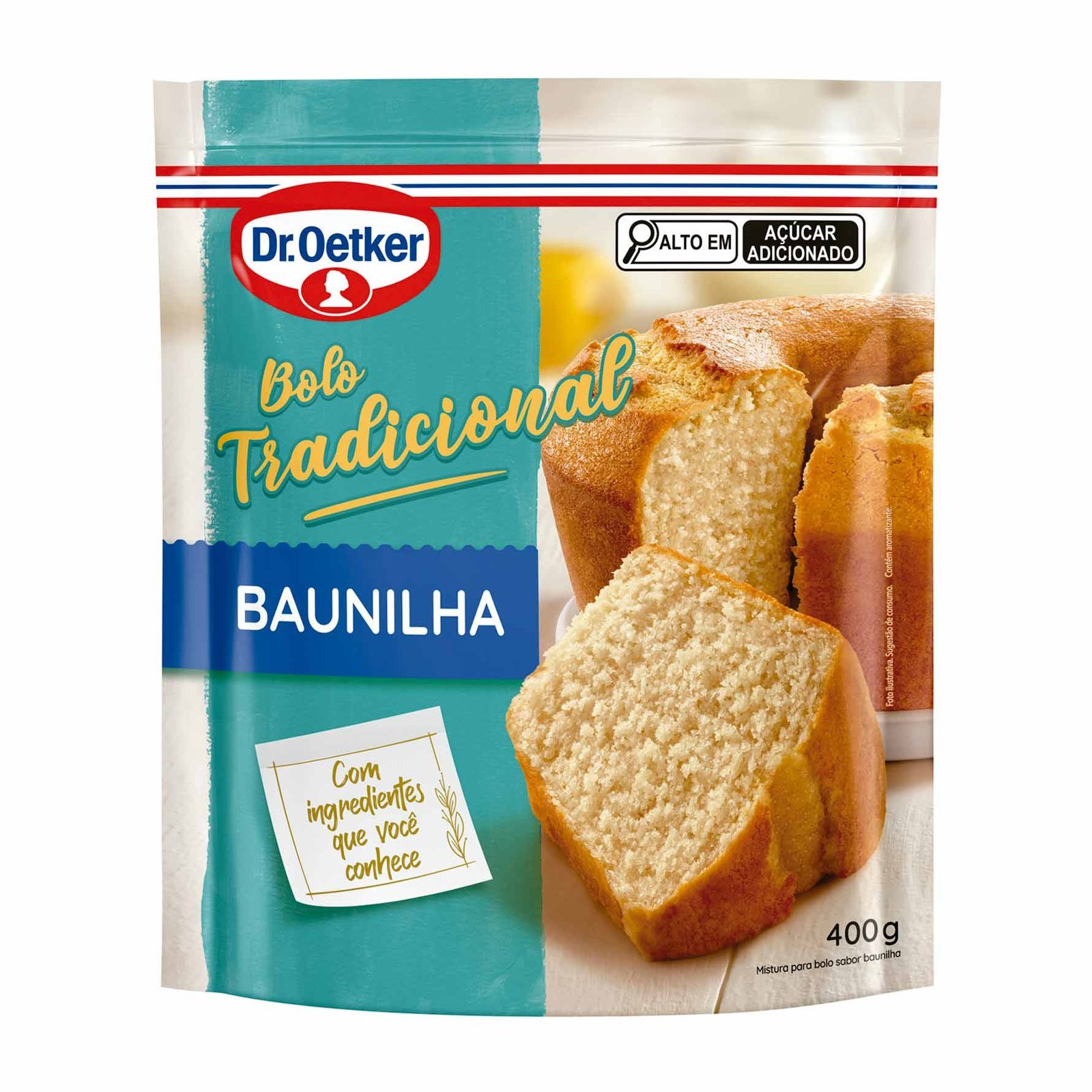 Mistura p/Bolo Baunilha Dr Oetker 400G