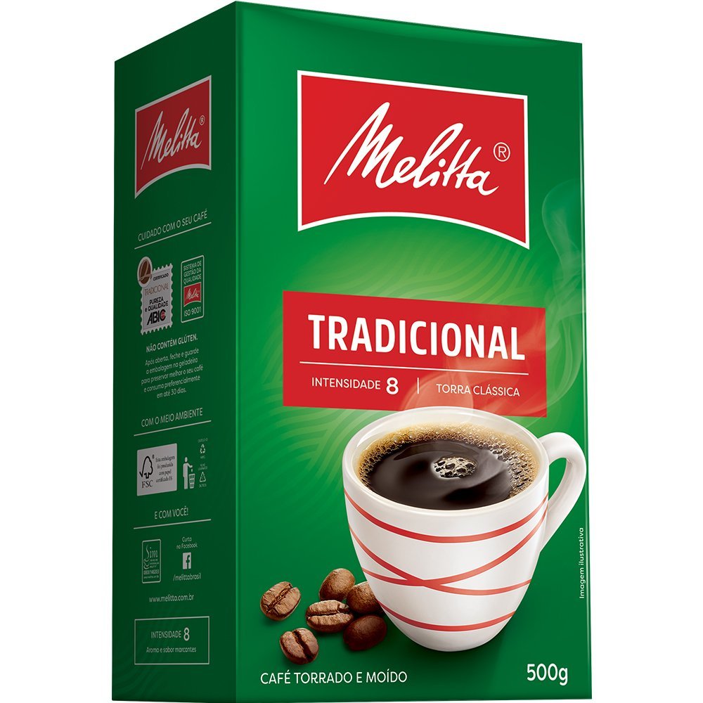 Café Tradicional A Vacuo Melitta 500G