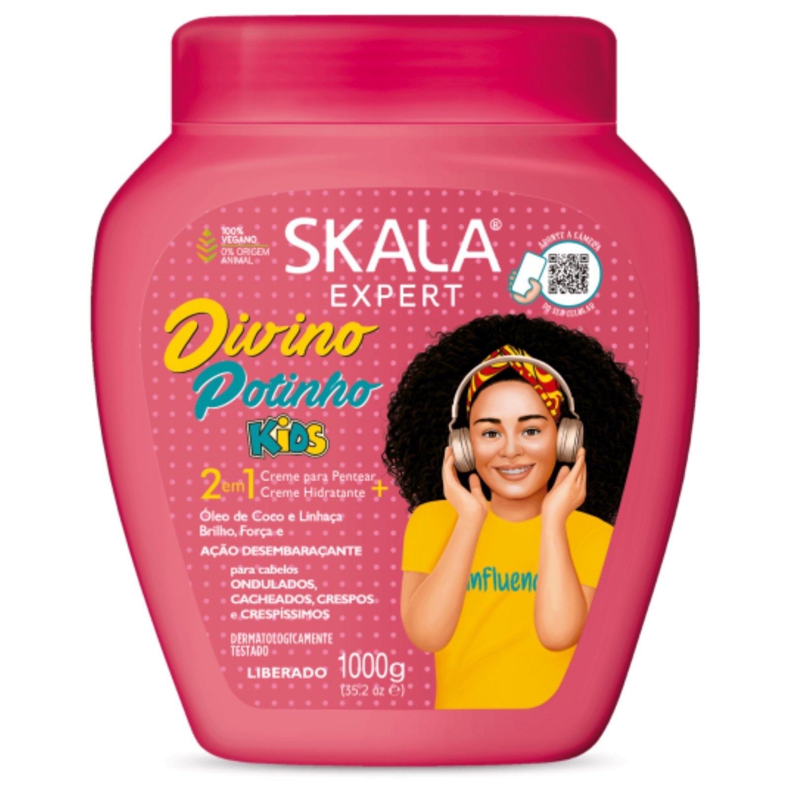 Creme de Tratamento Kids Divino Potinho Skala 1Kg