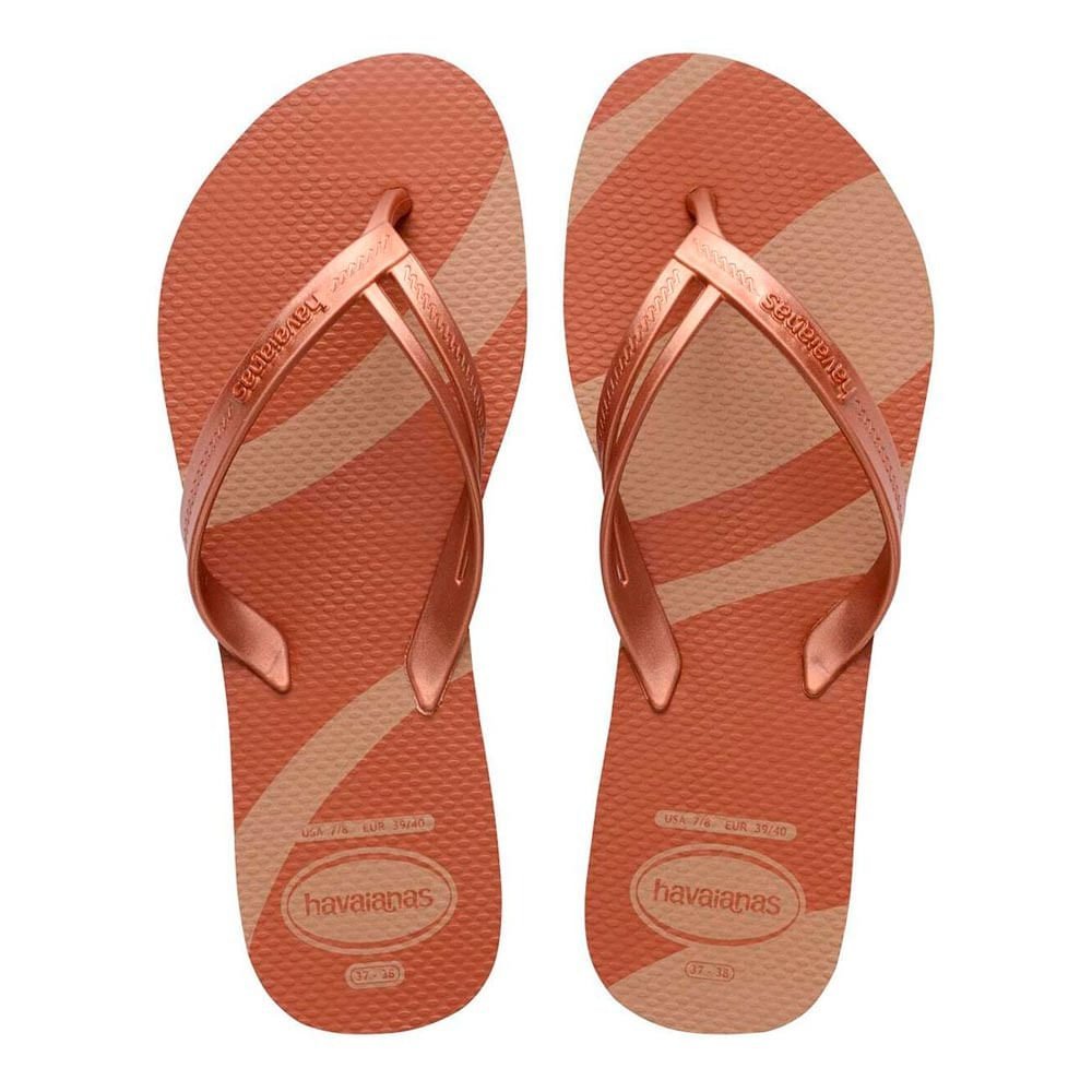 Havaianas Elegance Print Rose Gold 35/6